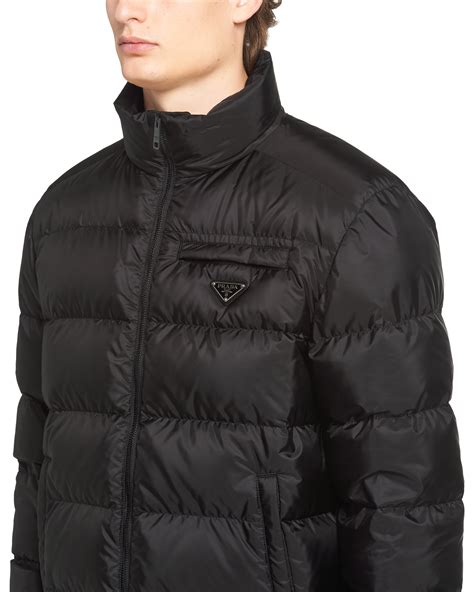 prada puffer nylon|prada re nylon puffer jacket.